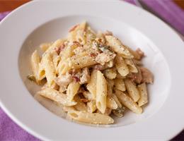 Spaghetti Carbonara ala Mex